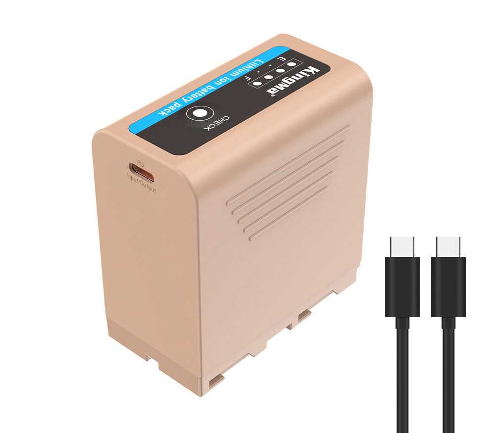 Аккумулятор Kingma NP-F970 [7800mAh Type-C PD 20W]