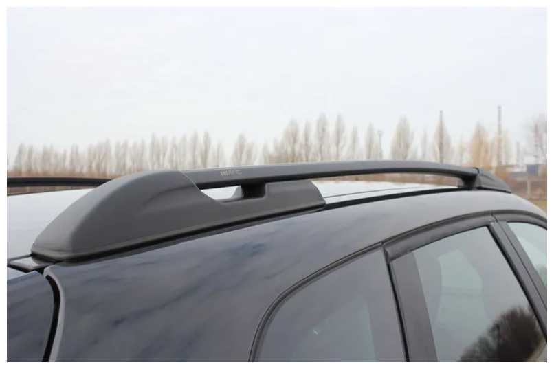 Рейлинги для Renault Arkana c 2019 - черные фотография 6