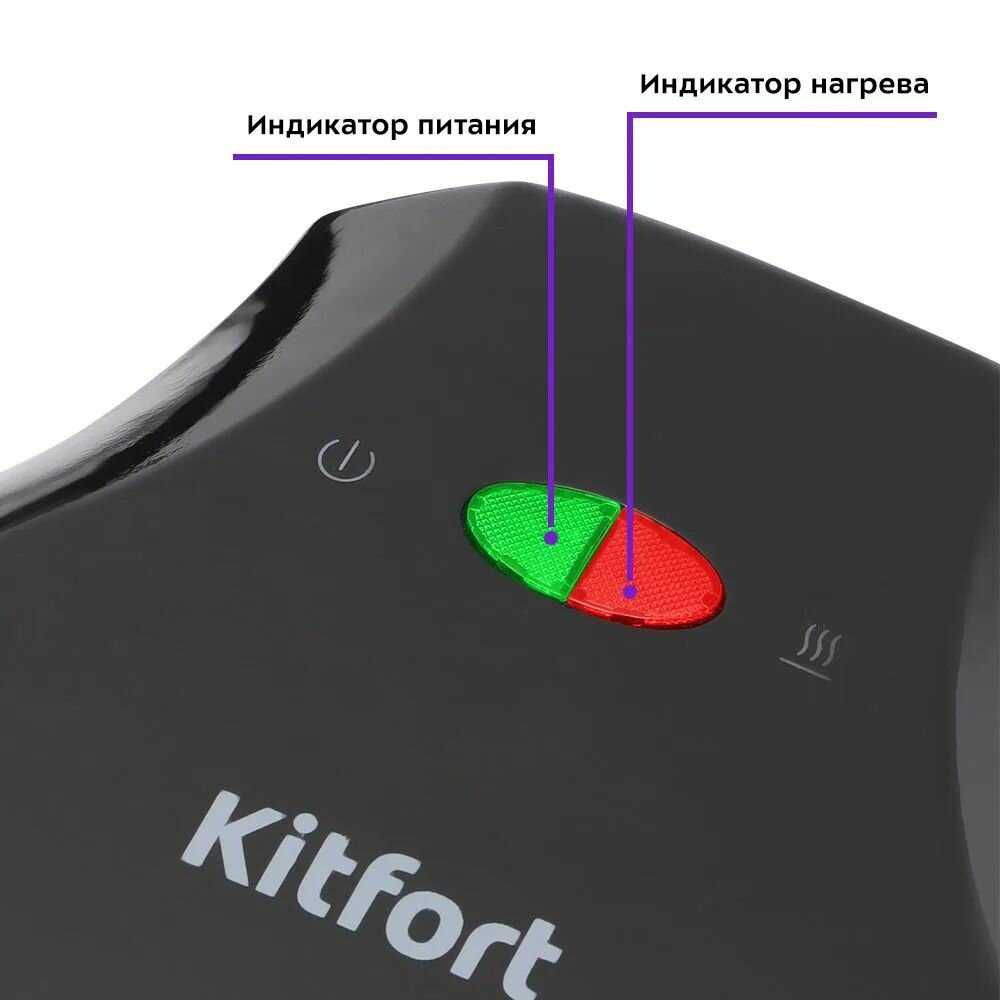 Вафельница Kitfort КТ-1664 фотография 5