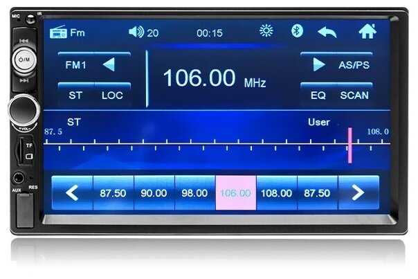 Автомагнитола Car Audio Russia 2DIN фотография 2