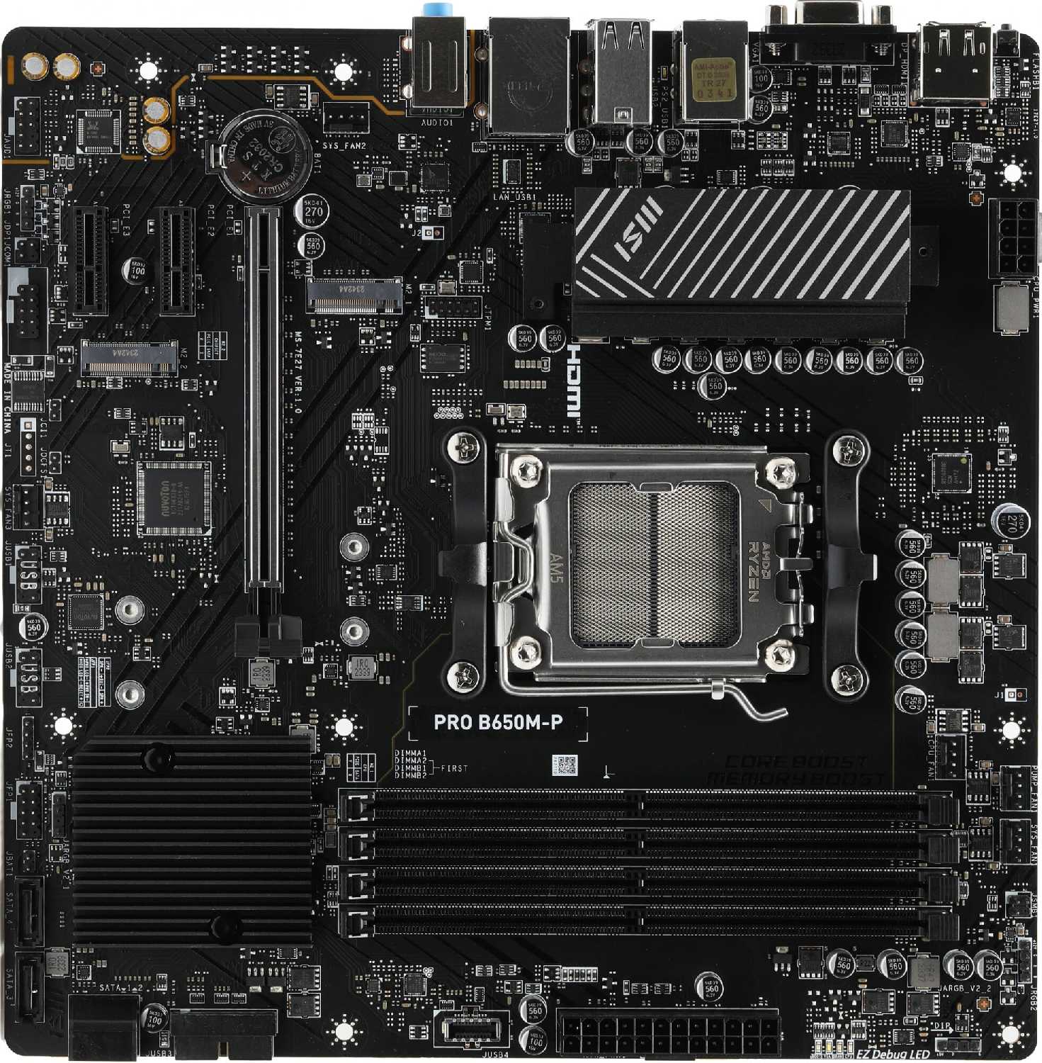 Материнская плата MSI PRO B650M-P (SocketAM5) фотография 19