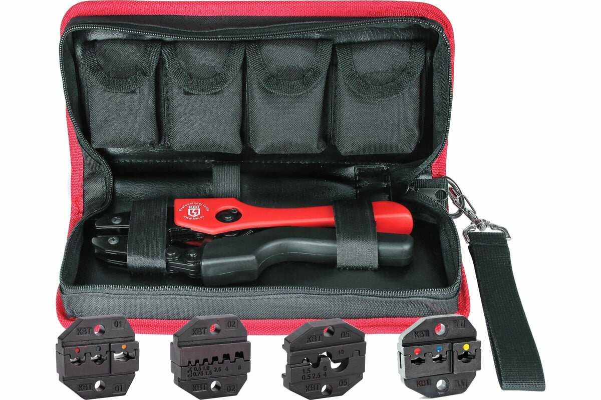 Набор пресс-клещи КВТ CTK+4 фотография 3