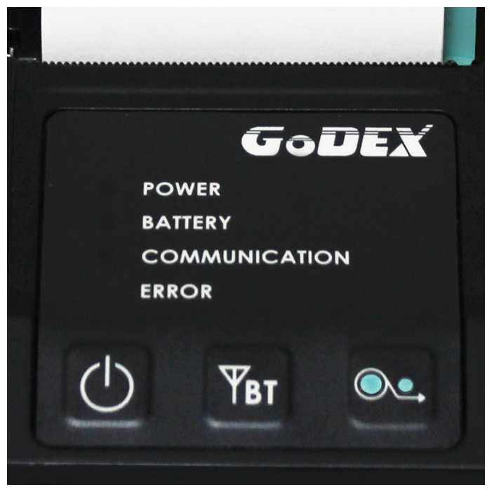 Мобильный принтер этикеток для ценников GODEX MX30, Bluetooth фотография 1