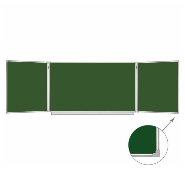 Доска магнитно-меловая BRAUBERG 231707 фотография 2