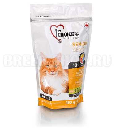 Корм для пожилых кошек 1st Choice Senior (с курицей) фотография 12