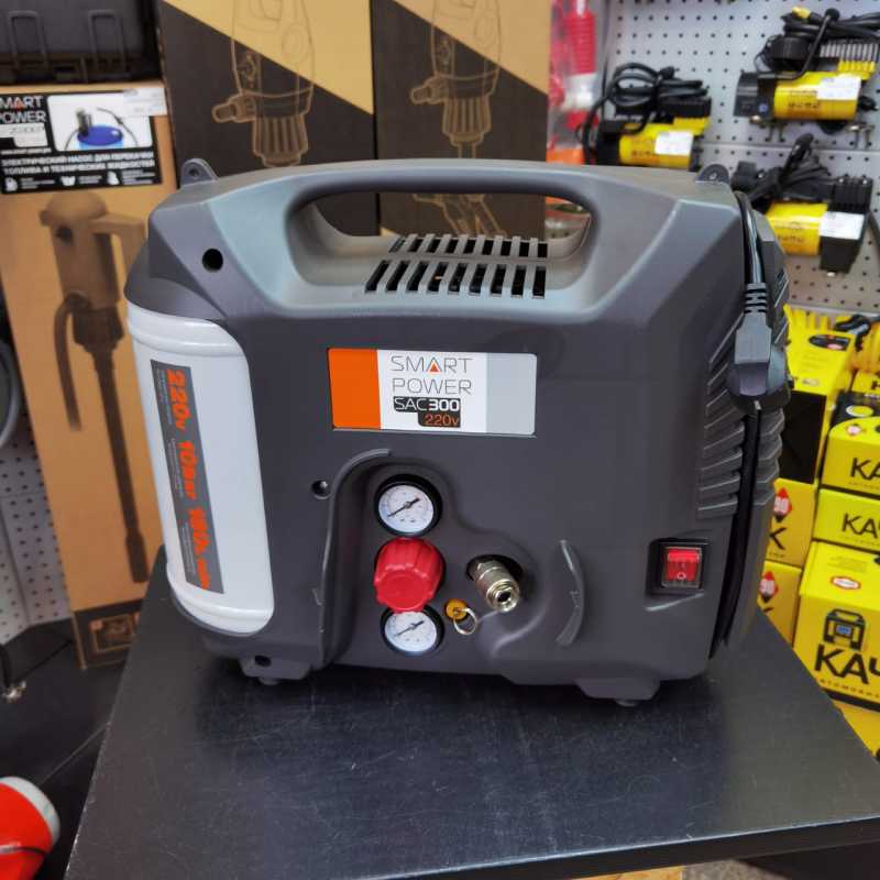Компрессор безмасляный BERKUT SMART POWER SAC-300 фотография 8