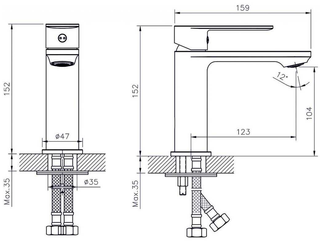 Смеситель Rush LU1630-11 фотография 3