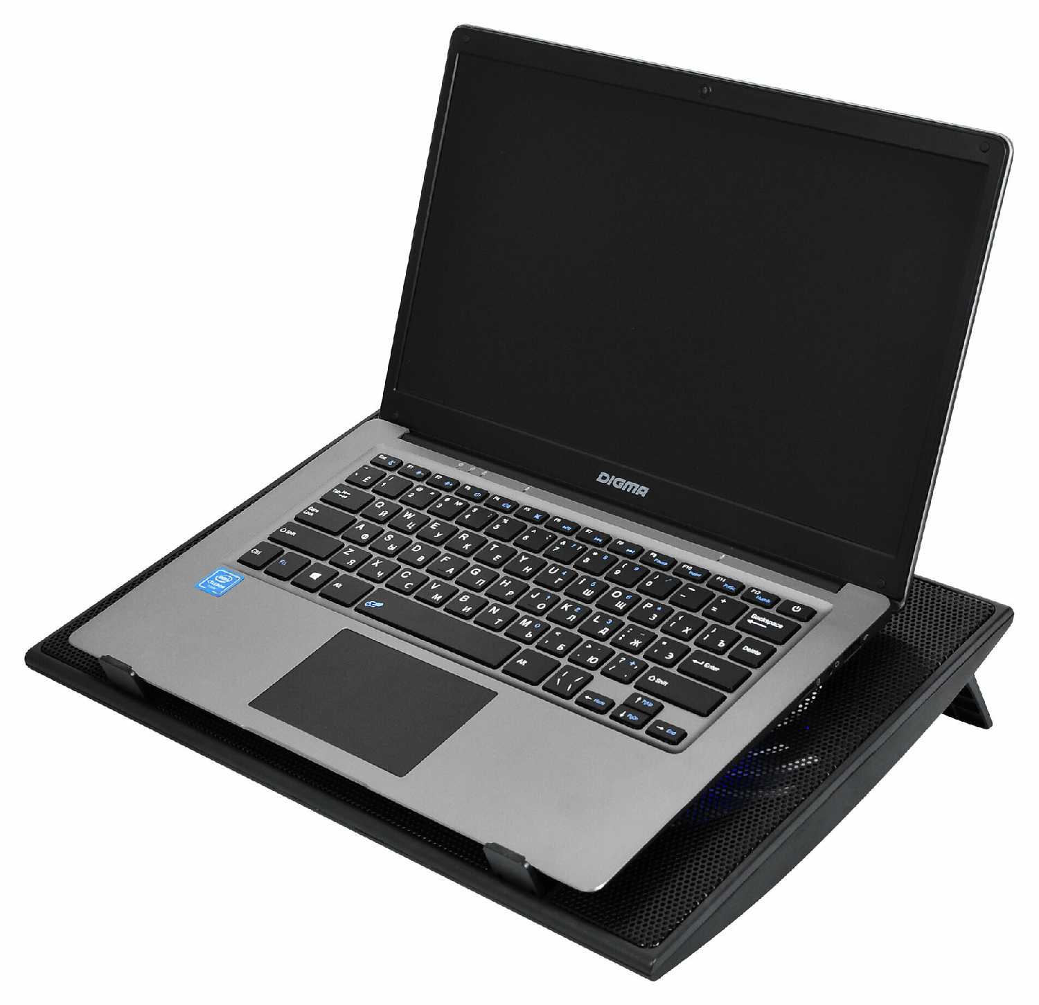 Подставка для ноутбука DIGMA D-NCP170-2H 2xUSB 2x 160ммFAN фотография 8