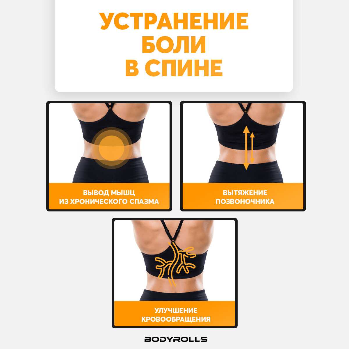 Массажный ролик BODYROLLS SLIDE фотография 9