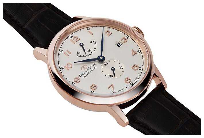 Часы механические Orient STAR RE-AW0003S классика. муж, кож. бр-т, DATE,50m фотография 3