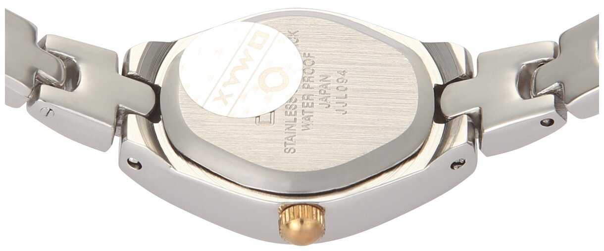 Наручные часы на браслете Omax JJL094 GS 03 комбинированный цвет золото с серебром светлый циферблат фотография 2