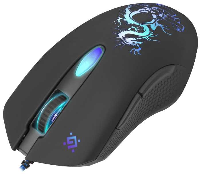 Игровая мышка для компьютера Defender Sky Dragon оптика 6 кнопок 3200 dpi фотография 5