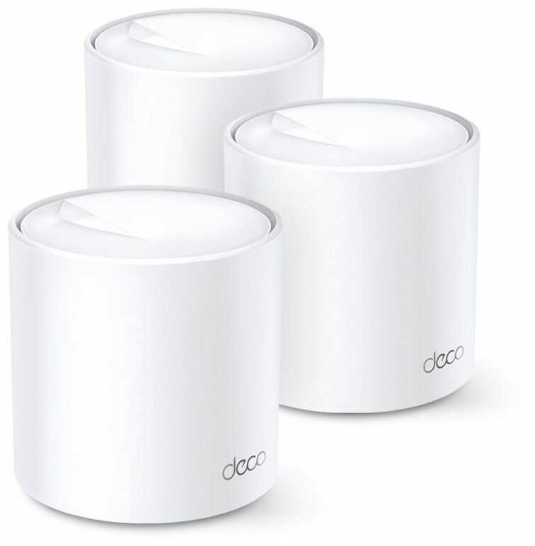Домашняя Mesh Wi-Fi система TP-Link Deco X20 AX1800, 1шт [DECO X20(1-PACK)]
