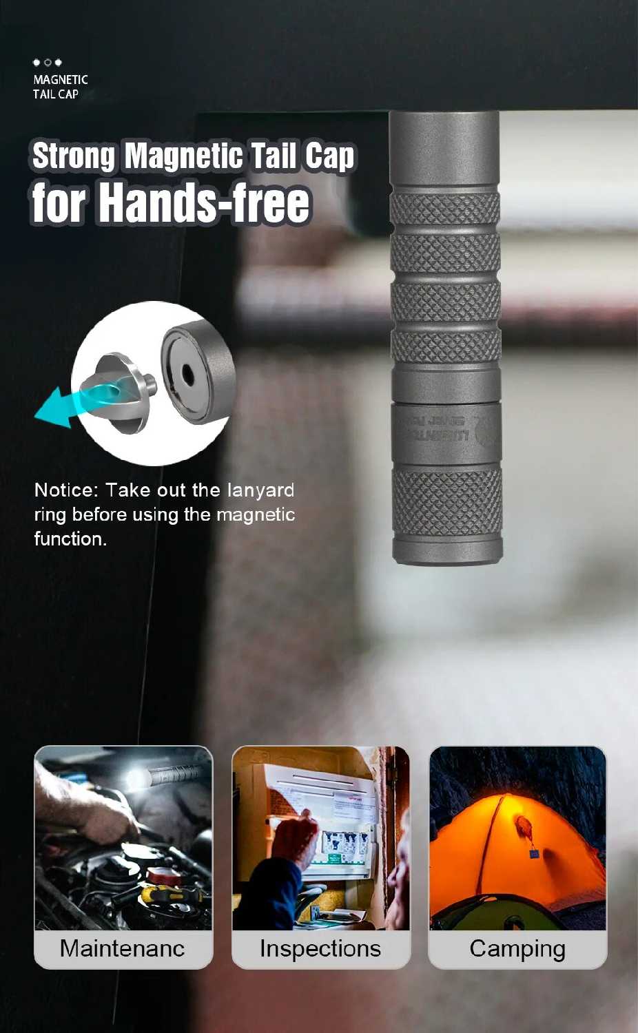 Фонарик Lumintop Silver Fox Titanium фотография 8