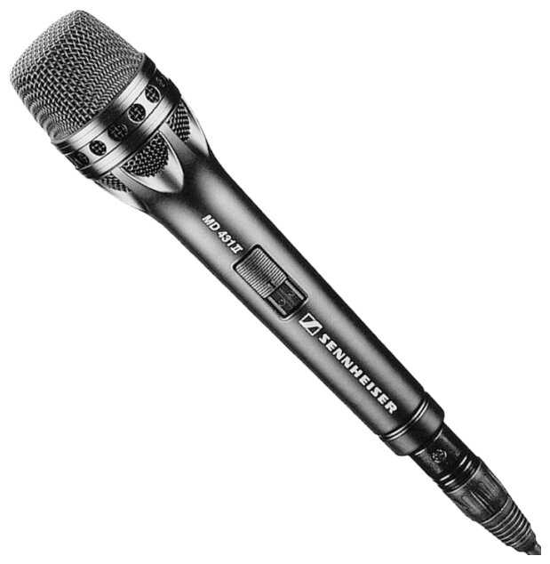 Микрофон проводной Sennheiser MD 431-II, разъем: XLR 3 pin (M)