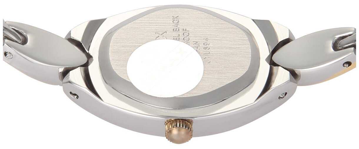 Наручные часы на браслете Omax JYL694 GS 01 комбинированный цвет золото с серебром золотистый циферблат фотография 2