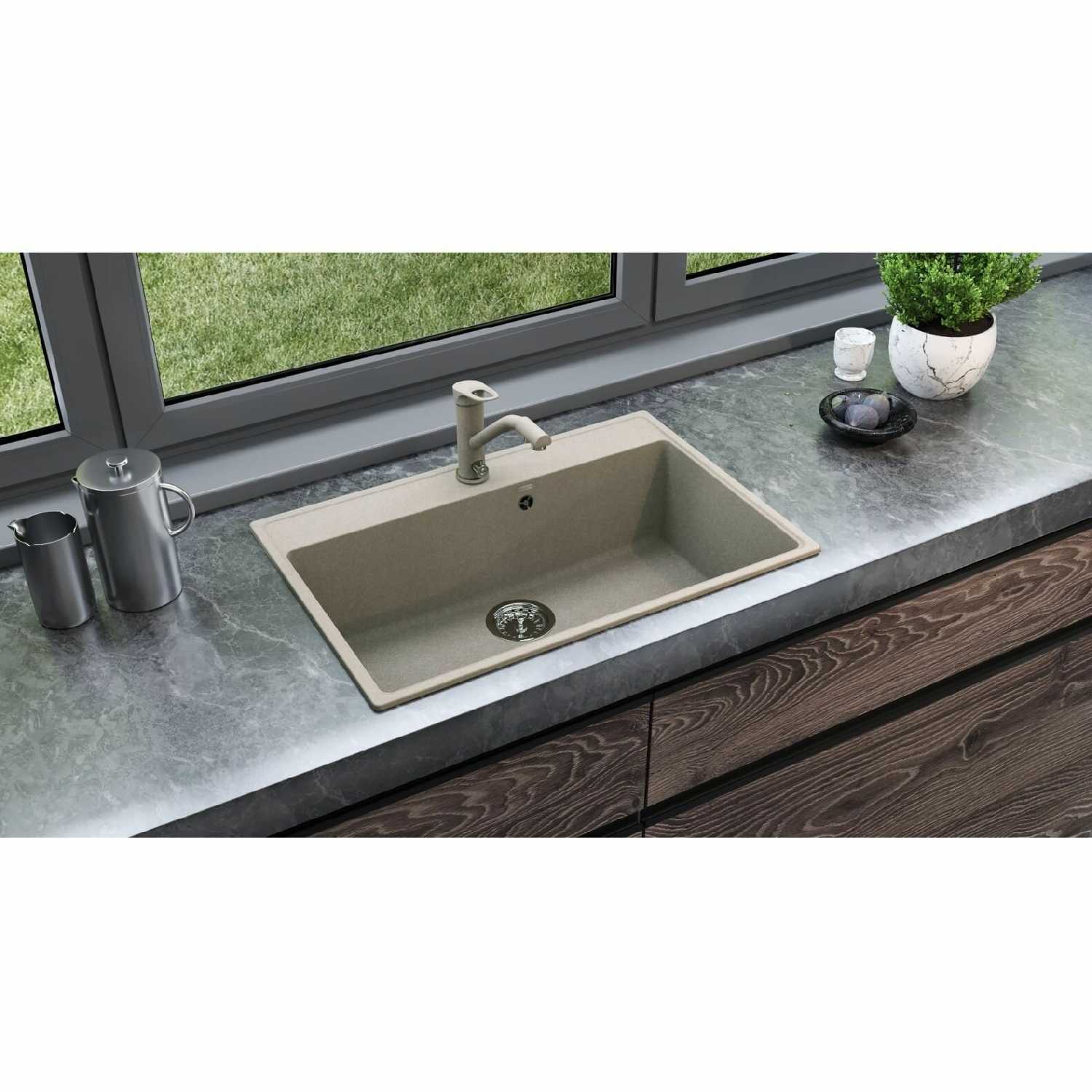 Мойка ULGRAN Quartz Forte (760-03) фотография 9