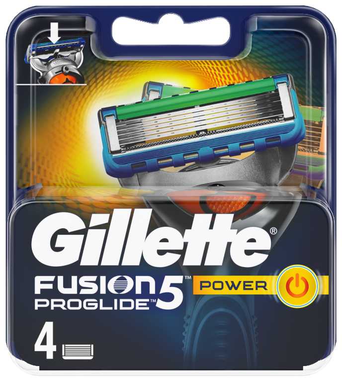 Сменные кассеты Gillette Fusion5 ProGlide Power фотография 3