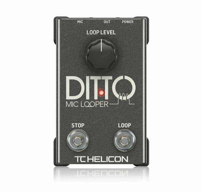 Напольная вокальная педаль эффектов TC HELICON DITTO MIC LOOPER фотография 9
