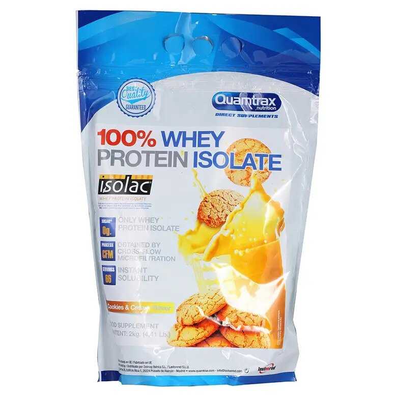 Quamtrax Direct 100% Whey Isolate 2000 фотография 2