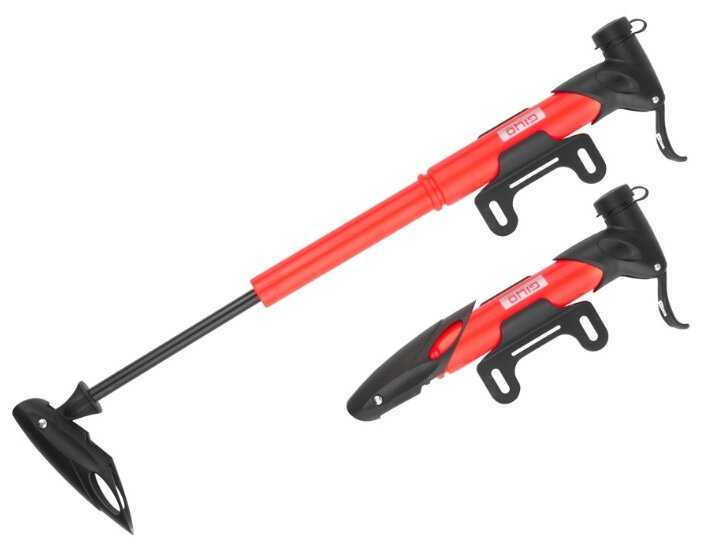 Ручной велонасос Giyo GP-77, алюминий фотография 2