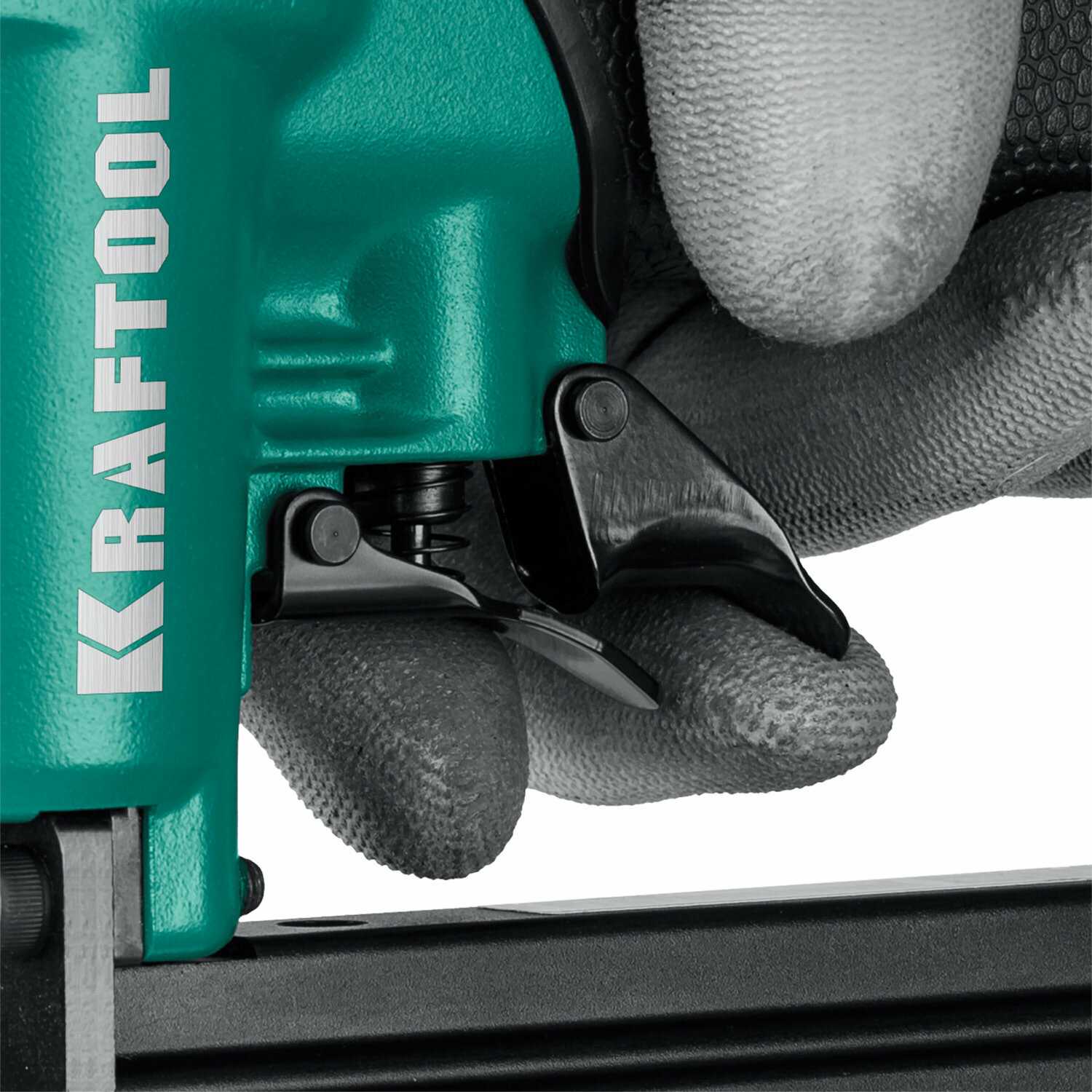 Нейлер-степлер пневматический KRAFTOOL 2-в-1 (31962) фотография 6