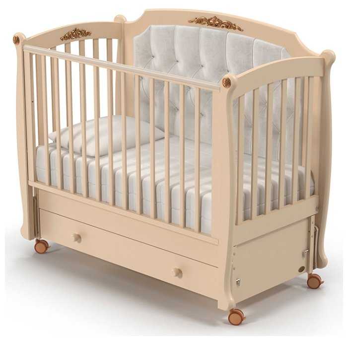 Детская кровать Nuovita Furore Swing продольный (Noce scuro/Темный орех) фотография 1