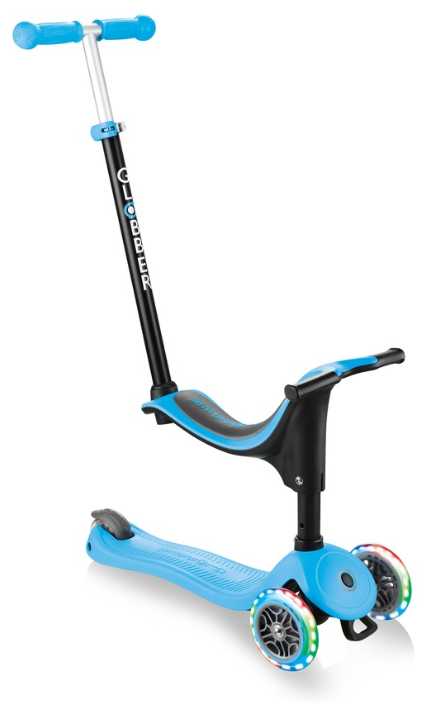 Детский 3-колесный самокат-беговел GLOBBER Go Up Sporty Plus Lights фотография 11