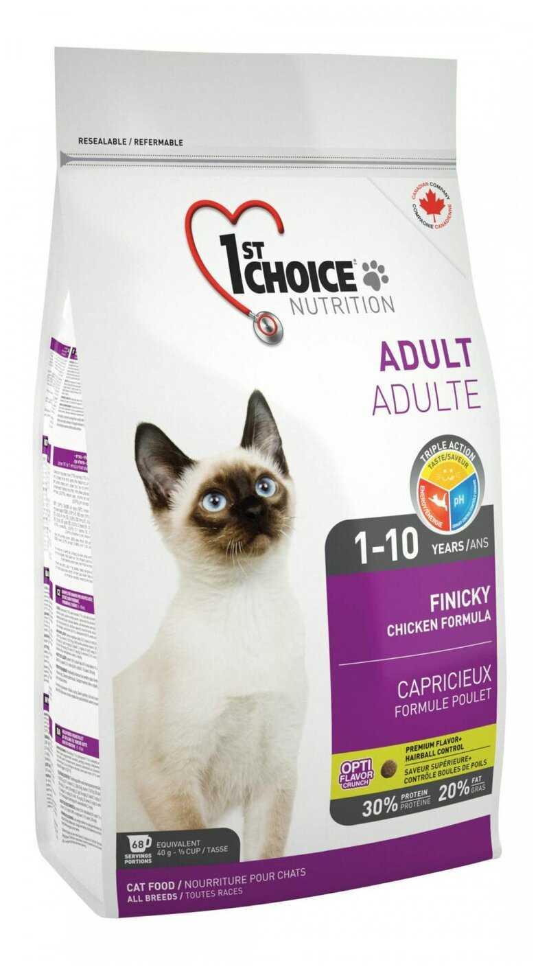 Корм для кошек 1st Choice для привередливых (с курицей) фотография 4
