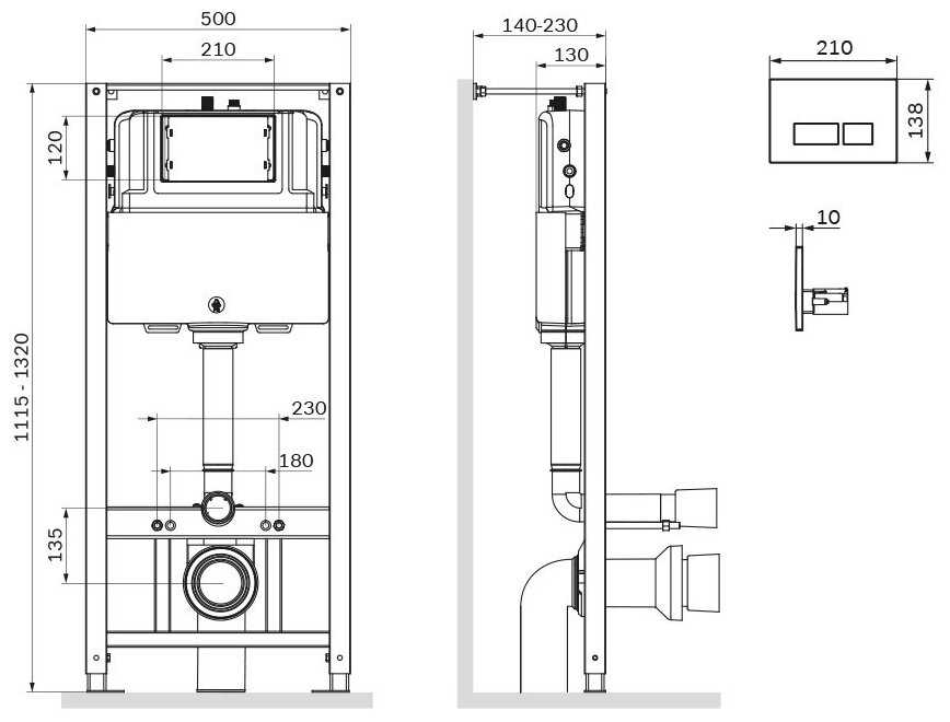 Рамная инсталляция AM.PM Pro (I012704.7031) фотография 6