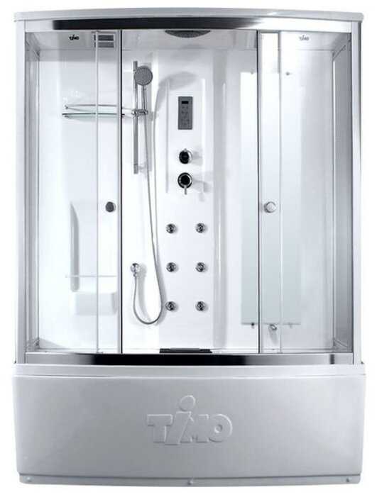 Душевая кабина Timo Lux T-7750 NEW высокий поддон 150см*90см фотография 1