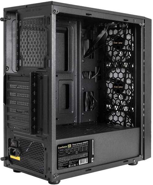 Корпус ExeGate EVO-8243-NPX500 (ATX, БП 500NPX с вент 12 см, 2USB+1USB3.0) (EX293017RUS) фотография 11