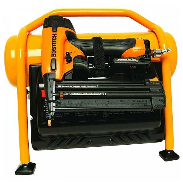 Компрессор безмасляный Bostitch MRC6-E, 6 л, 1.1 кВт фотография 1