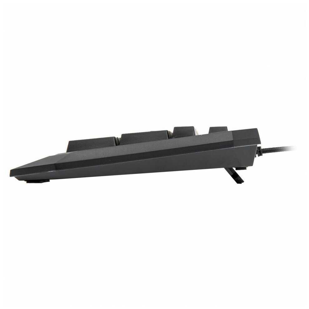 Клавиатура проводная игровая SONNEN KB-7700, USB, 104 клавиши + 10 программируемых клавиш, RGB, черная, 513512, 513512 фотография 2