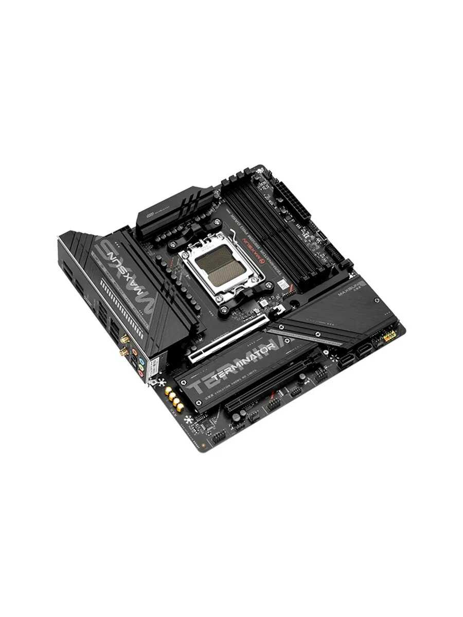 Материнская плата MS-Terminator B850M Edition Pro Dark [AM5, DDR5, Micro-ATX, PCIe 5.0] фотография 6