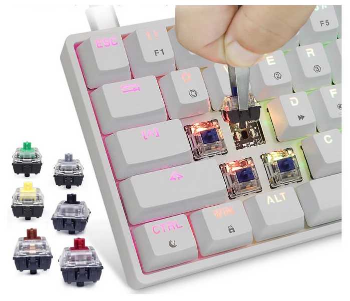 Игровая клавиатура SKYLOONG SK61 Switch фотография 3