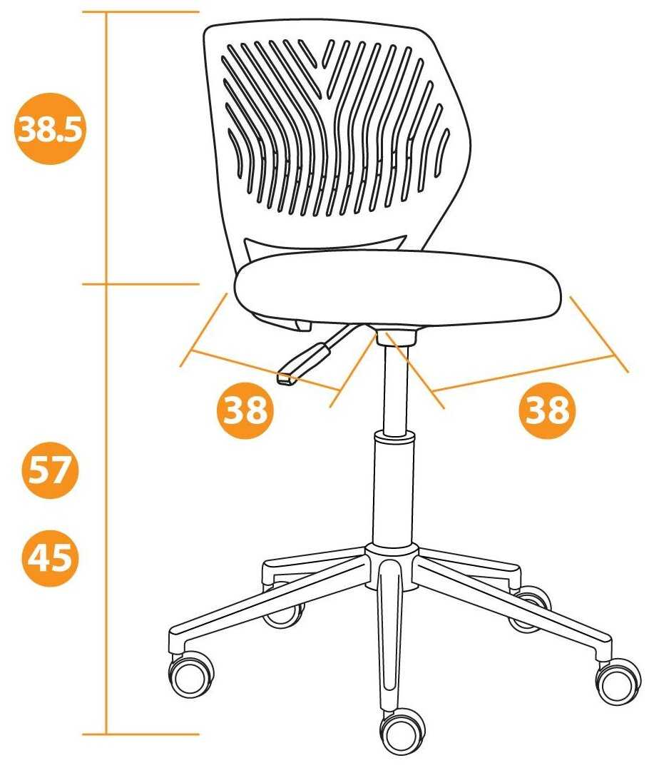 Компьютерное кресло TetChair FUN офисное фотография 23