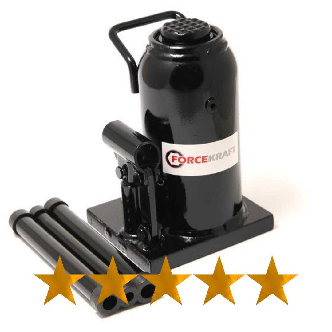 Домкрат бутылочный ForceKraft Домкрат бутылочный гидравлический для мототехники (FK-T92004D) фотография 3
