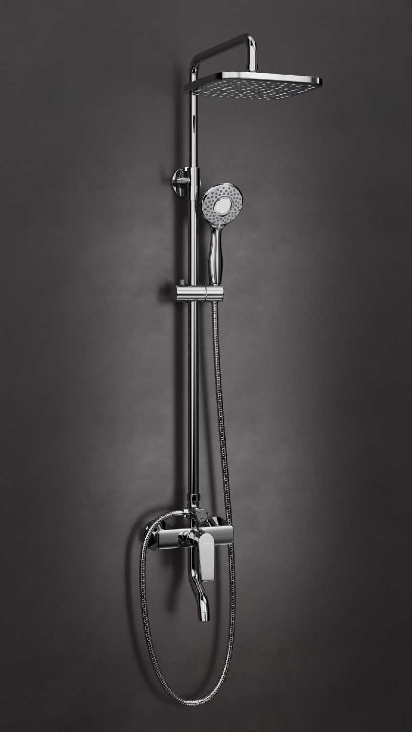 Душевая стойка Tokito Rain (TOK-RAI-1014BL) фотография 2