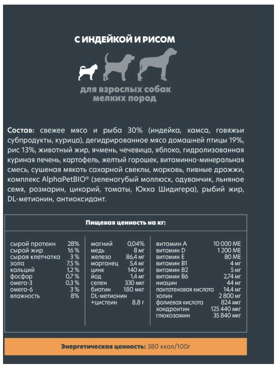 Корм для собак AlphaPet WOW Superpremium фотография 19