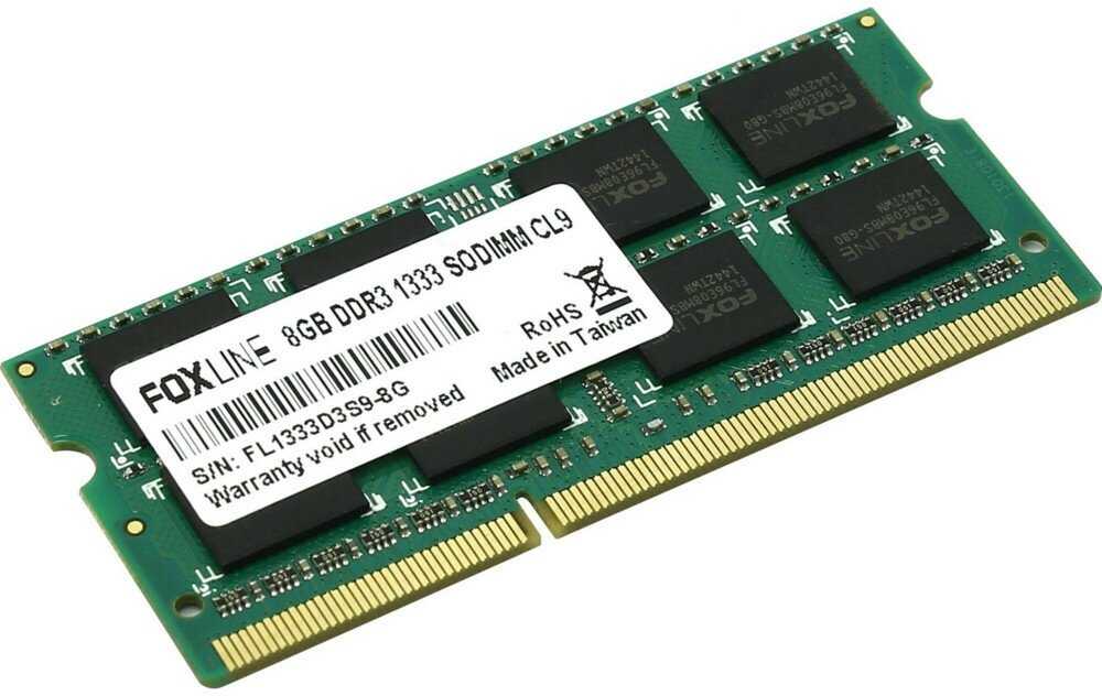 Оперативная память Foxline 8 ГБ DDR3L SODIMM (FL1600D3S11L-8G) фотография 2