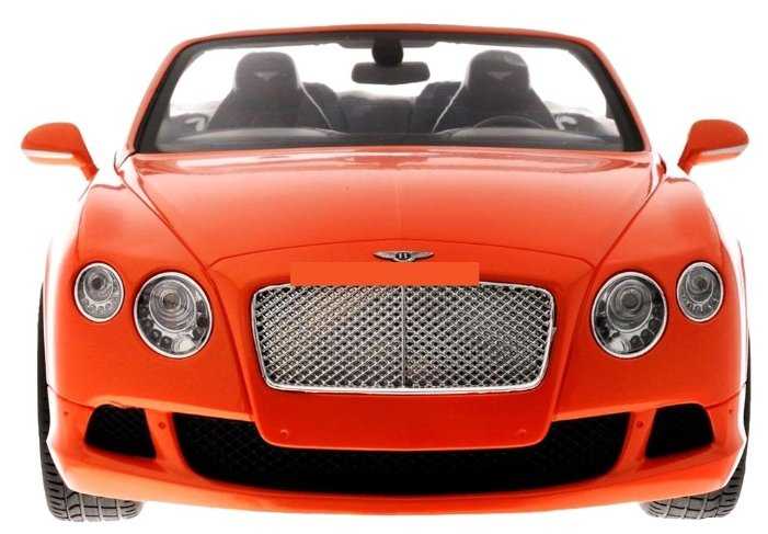Легковой автомобиль Rastar Bentley Continental GT 49900, 1:12, 38 см фотография 16