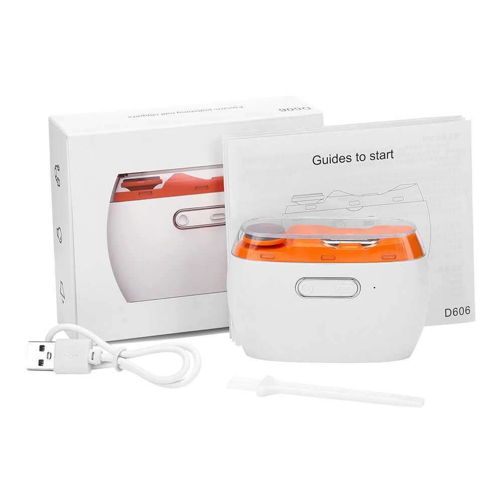 Триммер Xiaomi Electric polishing Nail Clipper 2 in 1 (D606) фотография 6