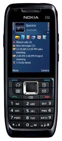 Смартфон Nokia E51 фотография 3