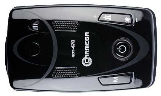 Радар-детектор Carmega RDT-470 GPS фотография 1