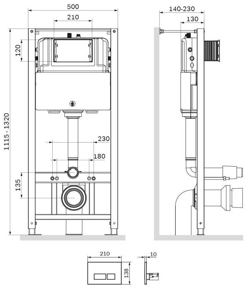 Рамная инсталзация AM.PM Pro I012704.7051 фотография 1