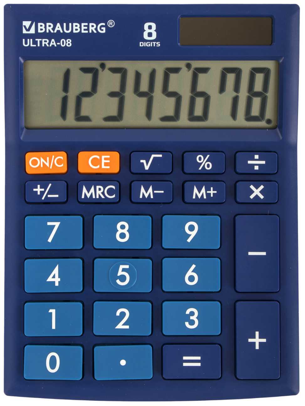 Калькулятор настольный BRAUBERG ULTRA-08 фотография 18