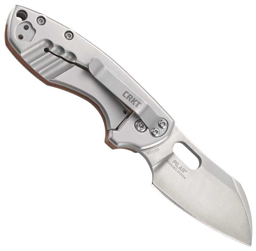Складной нож CRKT 5311CU Pilar Copper, длина лезвия 6.1 см фотография 2