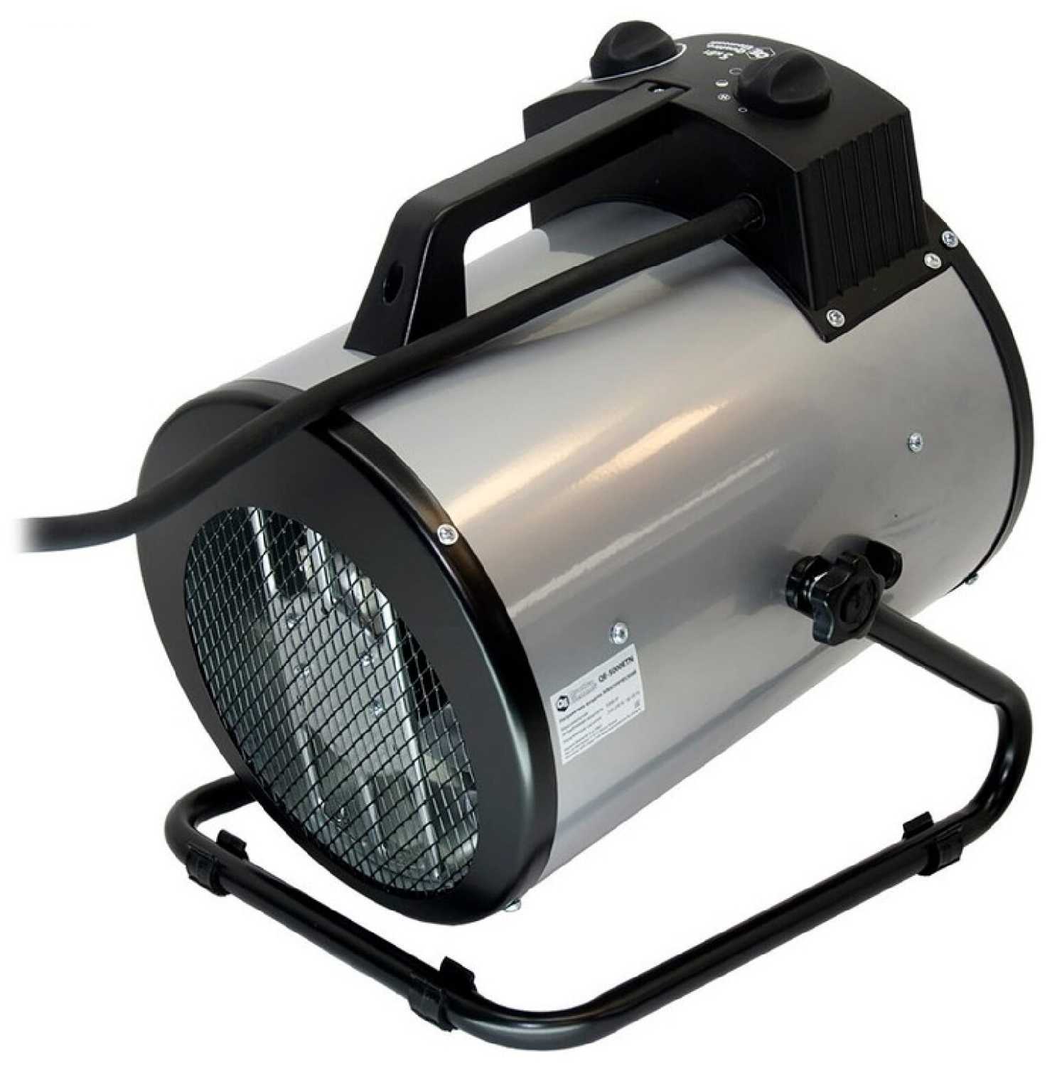 Электрическая тепловая пушка Quattro Elementi QE-5000ETN фотография 3