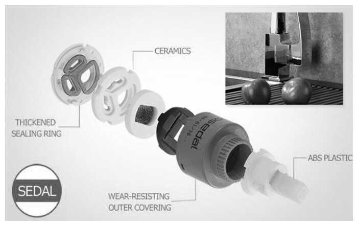 Смеситель для кухни (мойки) Gappo Jacob G4007, рычажный фотография 6